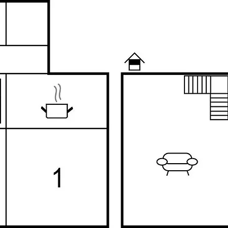 Two-bedroom In 別荘 Brekendorf